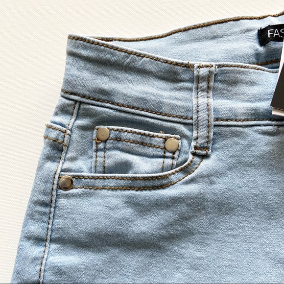 Supernatural High Rise Jeans Light Bl Wsh Sz 9/10 - Picture 7 of 7